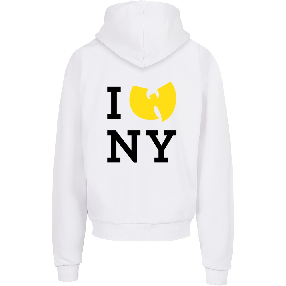 Mister Tee WuTang Clan - WU Tang Loves NY Heavy Oversize Kapuzenpullover/hoodie - Weiß
